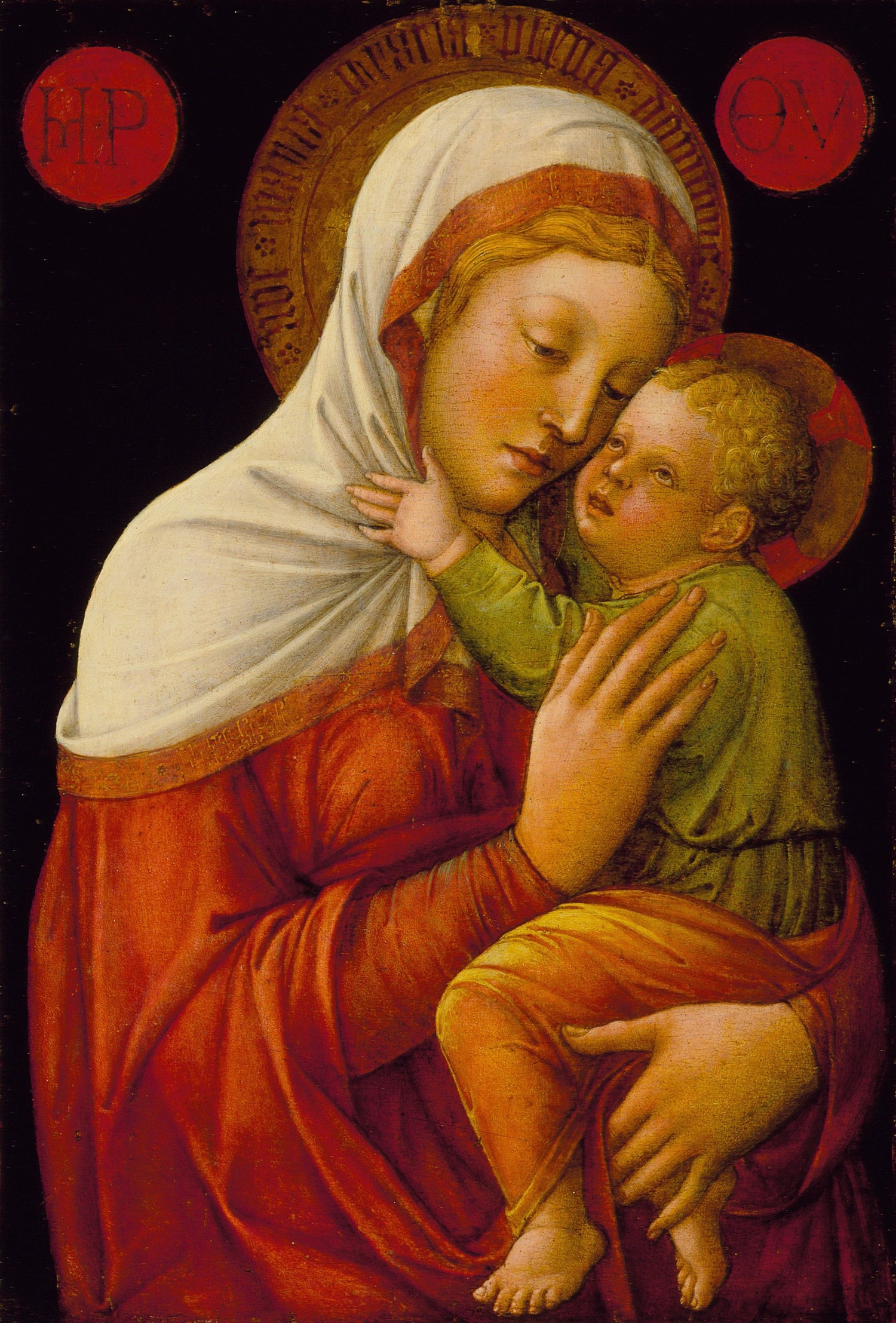 Jacopo Bellini - Madonna and Child - Oil Painting Haven