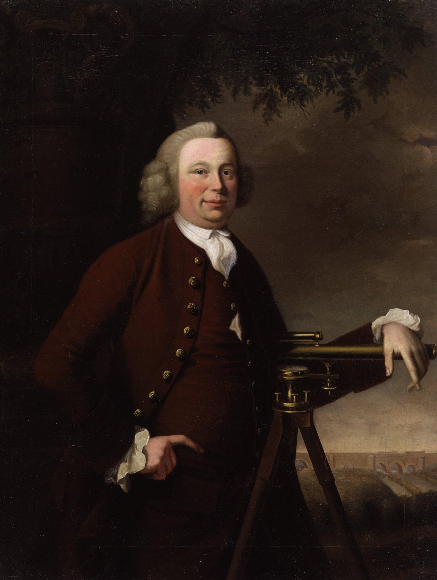 James_Brindley_by_Francis_Parsons - Oil Painting Haven