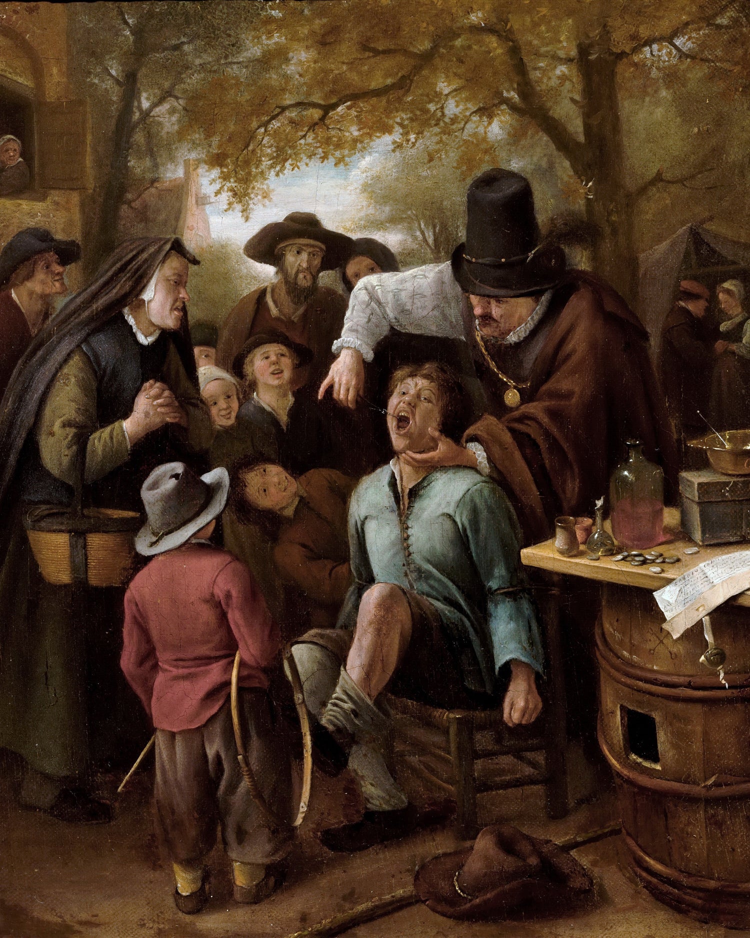 Jan Steen - The Sick Girl - Oil Painting Haven