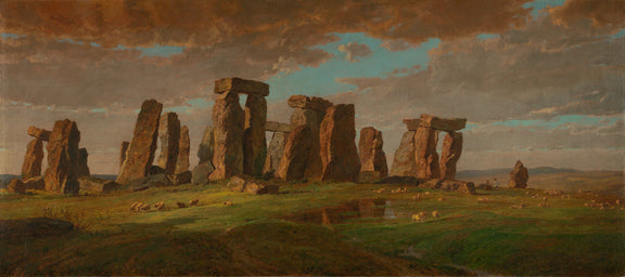 Jasper Francis Cropsey - Stonehenge, 1876 - Oil Painting Haven Oil Painting Haven