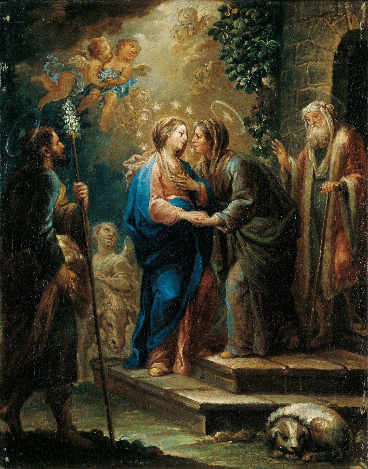 Jerónimo_Ezquerra_Visitation - Oil Painting Haven