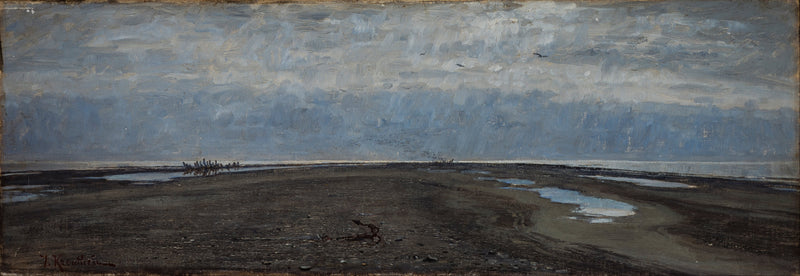 Johan_Krouthén_-_The_Skaw_Spit._Skagen - Oil Painting Haven Oil Painting Haven