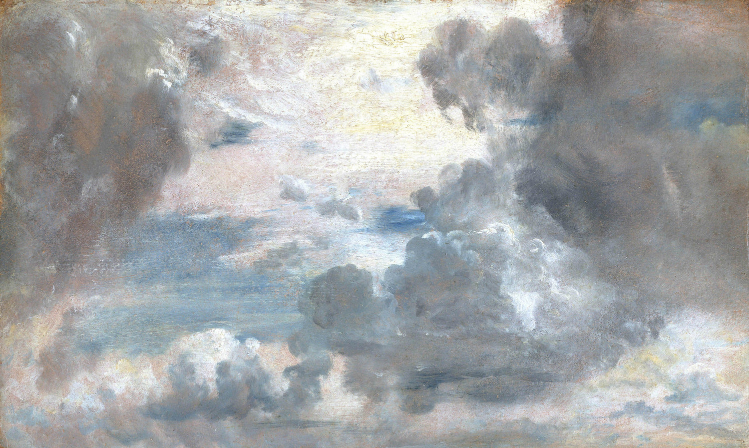 John Constable - Cloud Study, c.1822 (2) - Oil Painting Haven