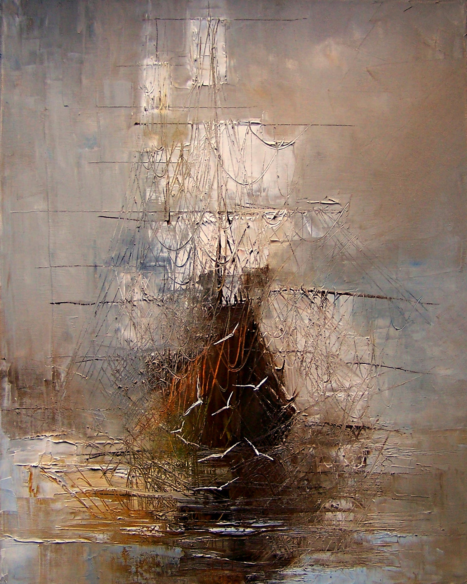 Justina Kapaya#0033 - Oil Painting Haven