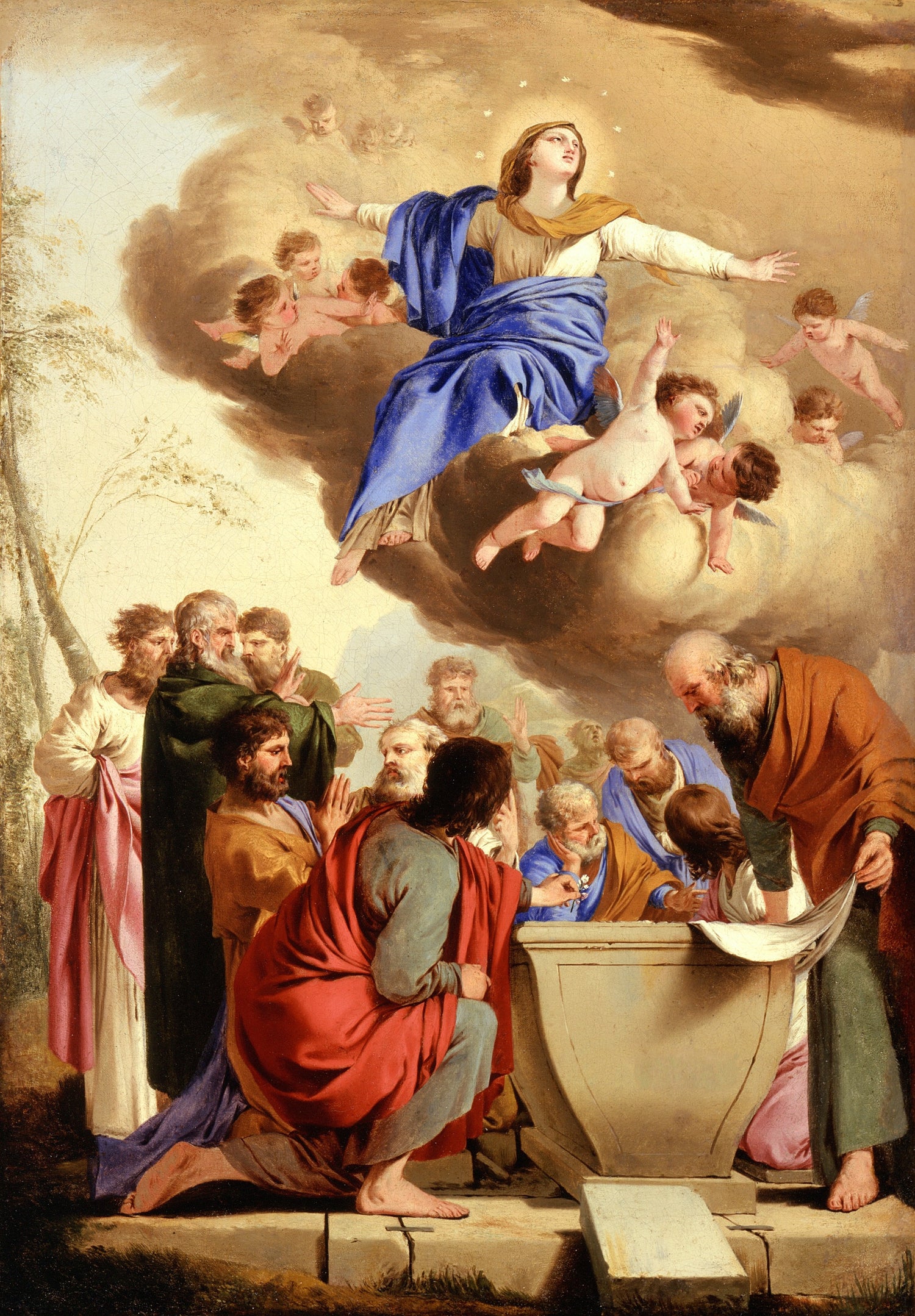 Laurent de La Hyre - The Assumption - Oil Painting Haven