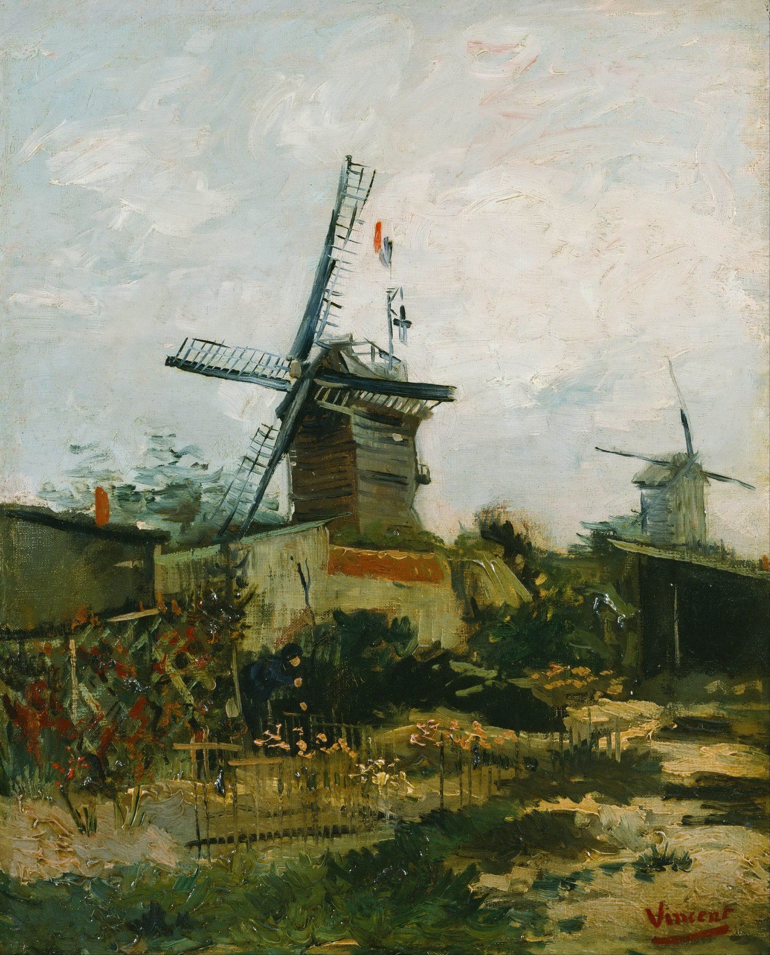 Le Moulin de Blute Fin - Oil Painting Haven