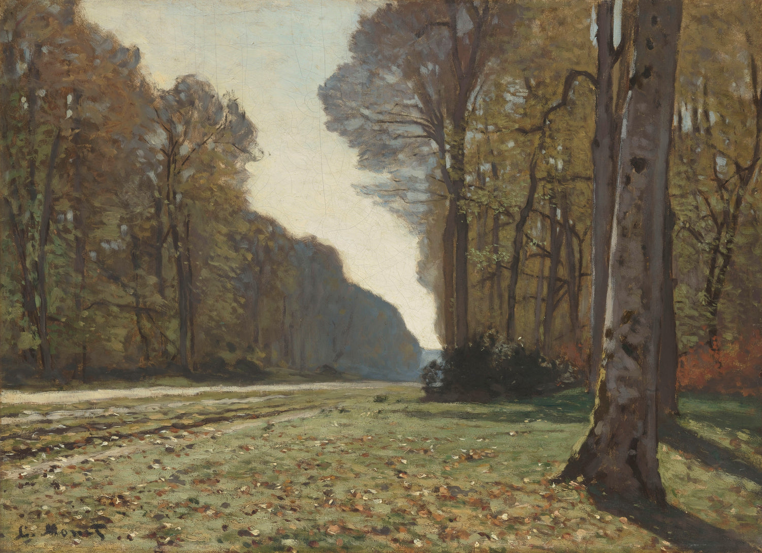 Le Pavé de Chailly, 1865 - Oil Painting Haven