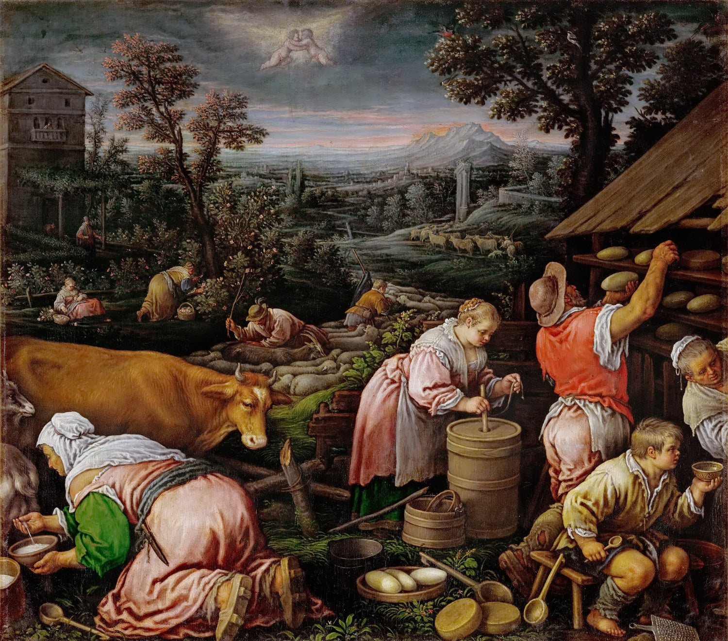 Leandro Bassano (1557-1622) -- May.jpeg - Oil Painting Haven