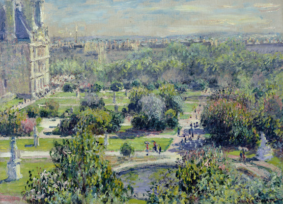 Les Tuileries, 1876 - Oil Painting Haven Oil Painting Haven