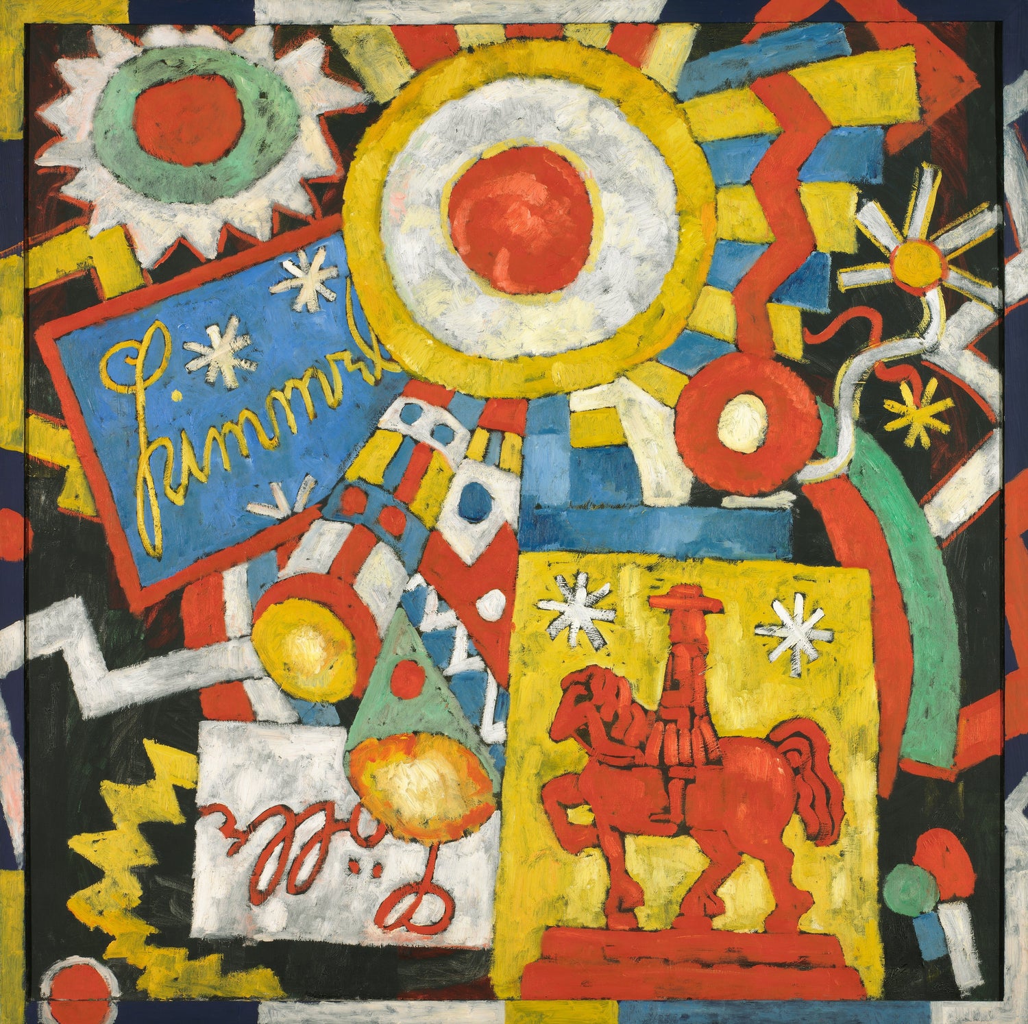 Marsden Hartley - Himmel, ca. 1914-1915 - Oil Painting Haven