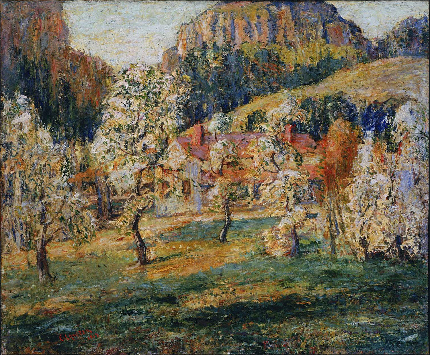 May in the Mountains, 1919 - Oil Painting Haven