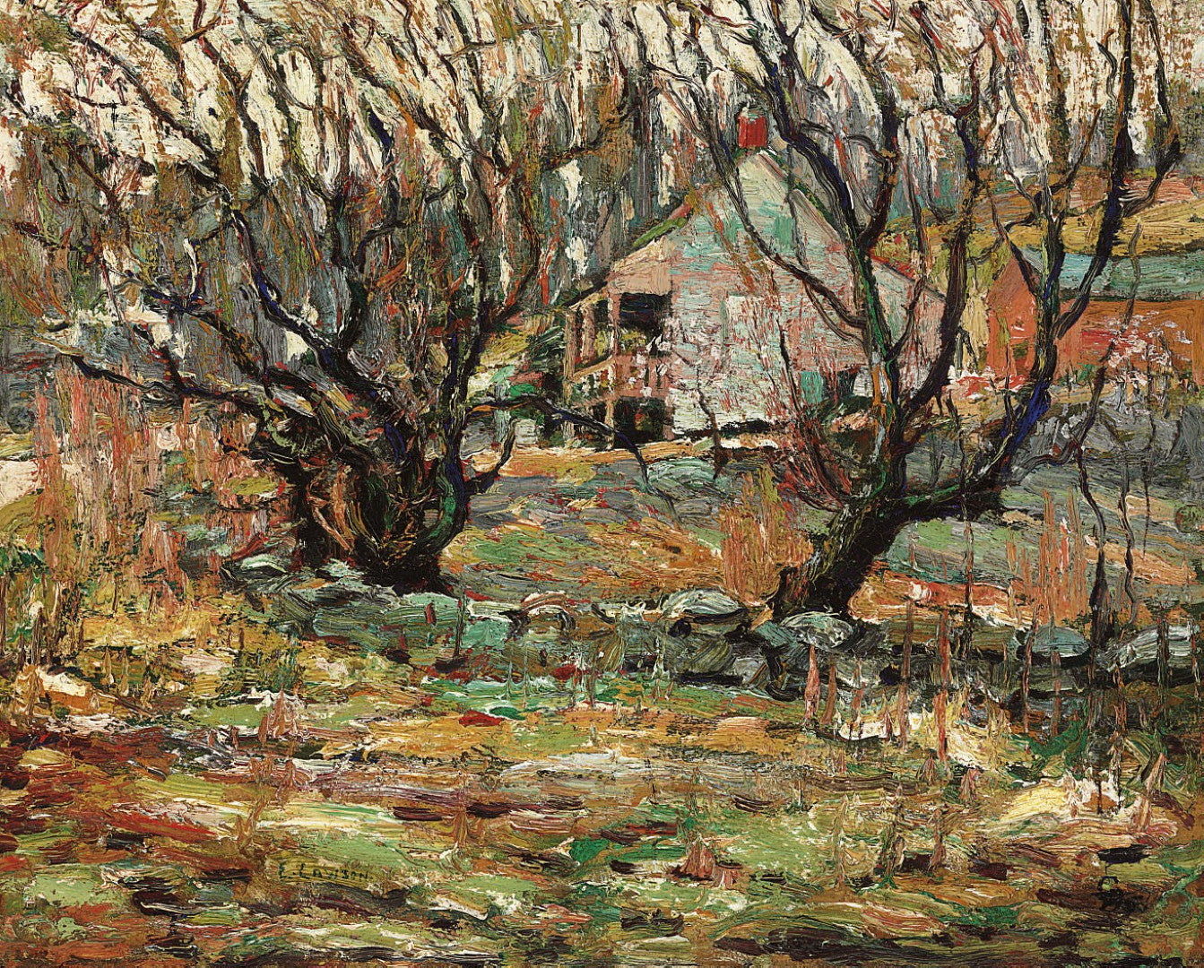 New Hope, Pennsylvania, 1914-16 - Oil Painting Haven