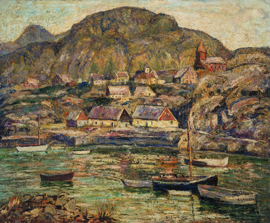 Newfoundland Coast, 1924 - Oil Painting Haven