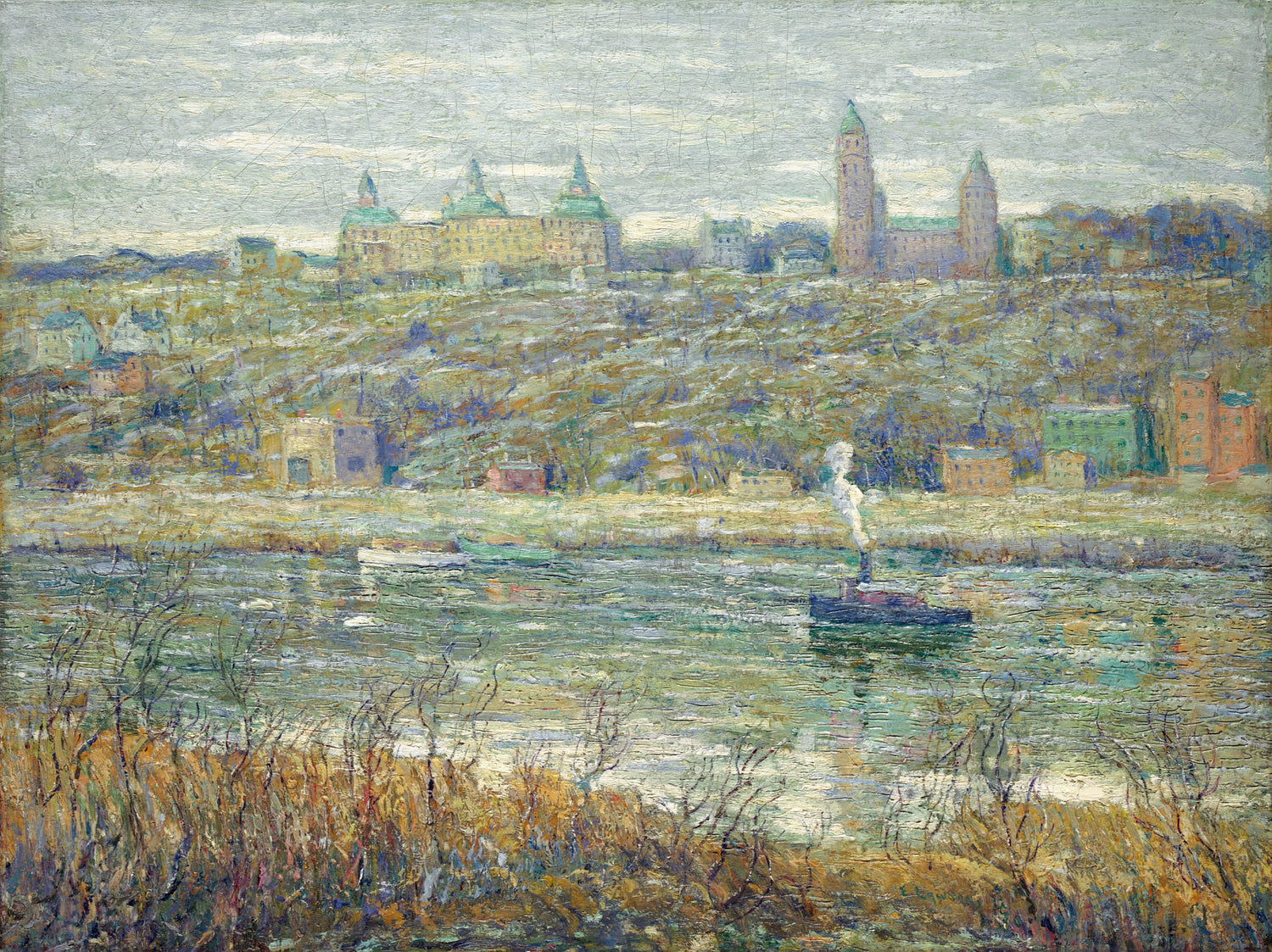 Nova Scotia, On the Harlem, 1910 - Oil Painting Haven