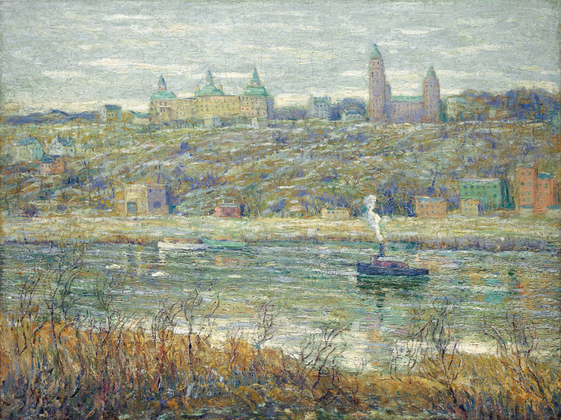 Nova Scotia, On the Harlem, 1910 - Oil Painting Haven Oil Painting Haven