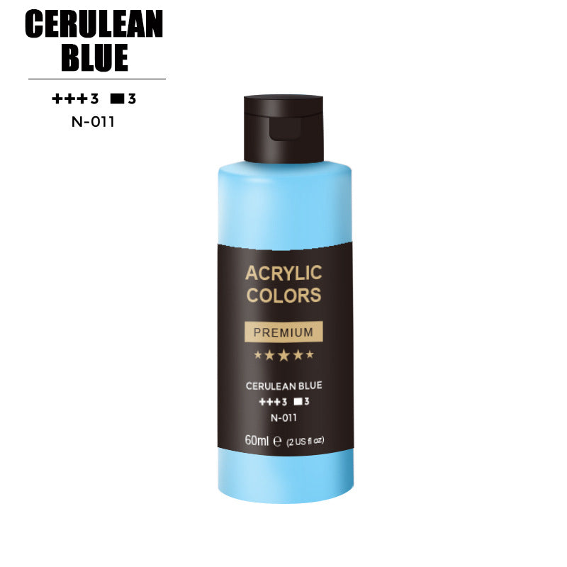 Acrylic Paint - Cerulean Blue - 60ml(2 US fl oz) - Oil Painting Haven