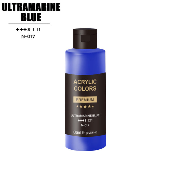 Acrylic Paint - Ultramarine Blue - 60ml(2 US fl oz) - Oil Painting Haven Oil Painting Haven