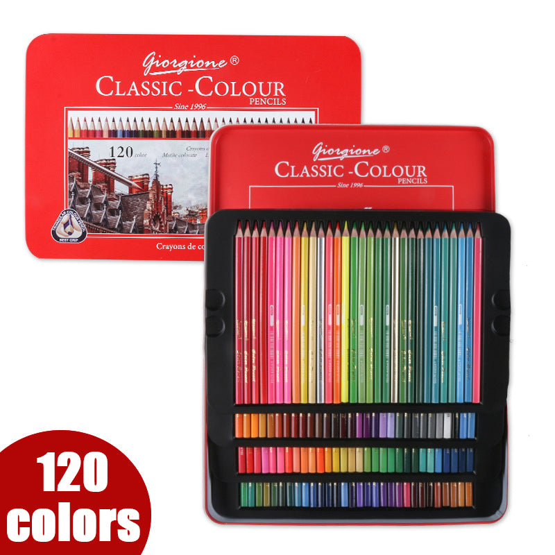 Oil-based Colored Pencils Set- 12/24/36/48/72/120 Colors - Oil Painting Haven Oil Painting Haven