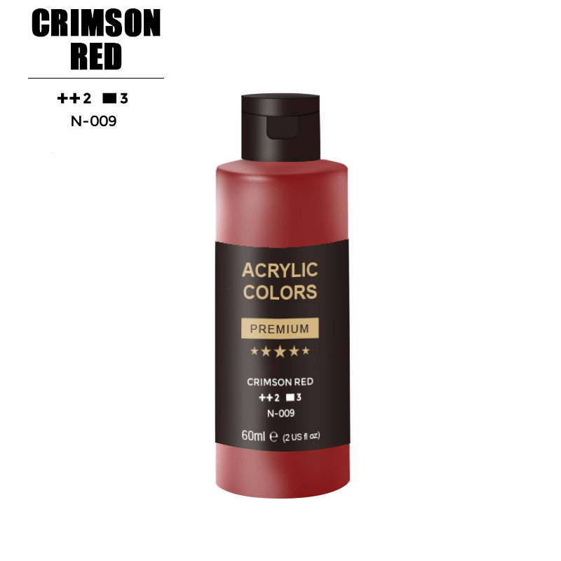 Acrylic Paint - Crimson Red - 60ml(2 US fl oz) - Oil Painting Haven