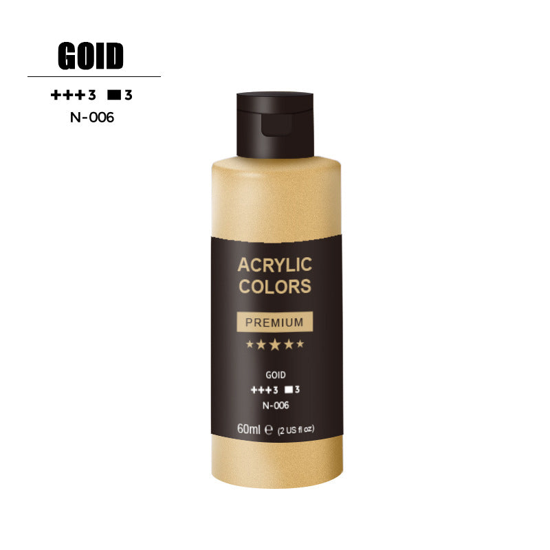 Acrylic Paint - Goid - 60ml(2 US fl oz) - Oil Painting Haven