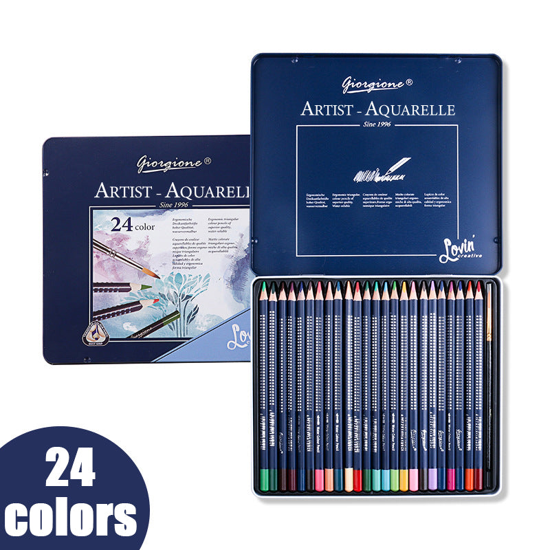 Watercolor Pencils Set - 12/24/36/48/72/120 Colors - Oil Painting Haven Oil Painting Haven