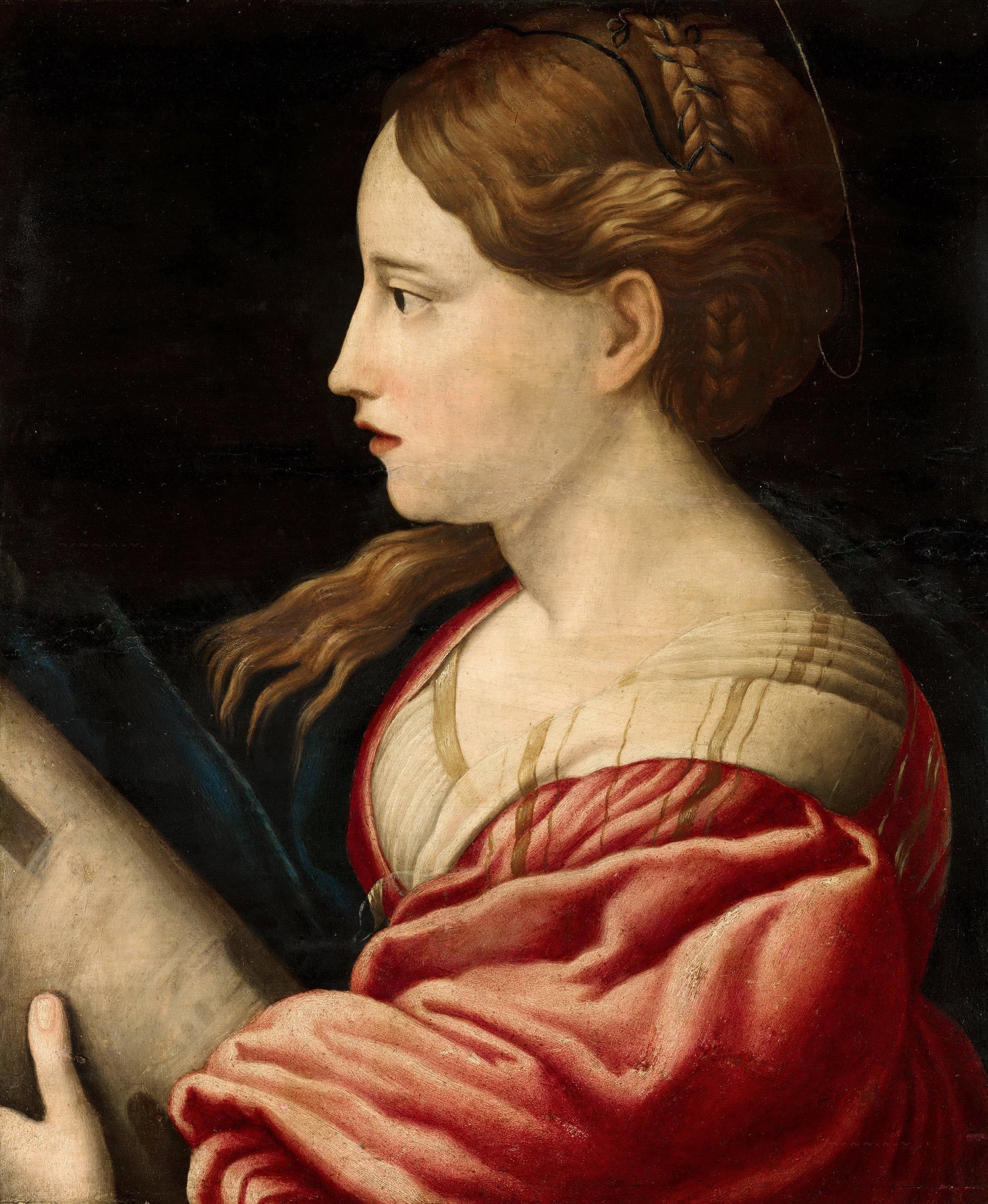 Parmigianino (after) - St Barbara - Oil Painting Haven