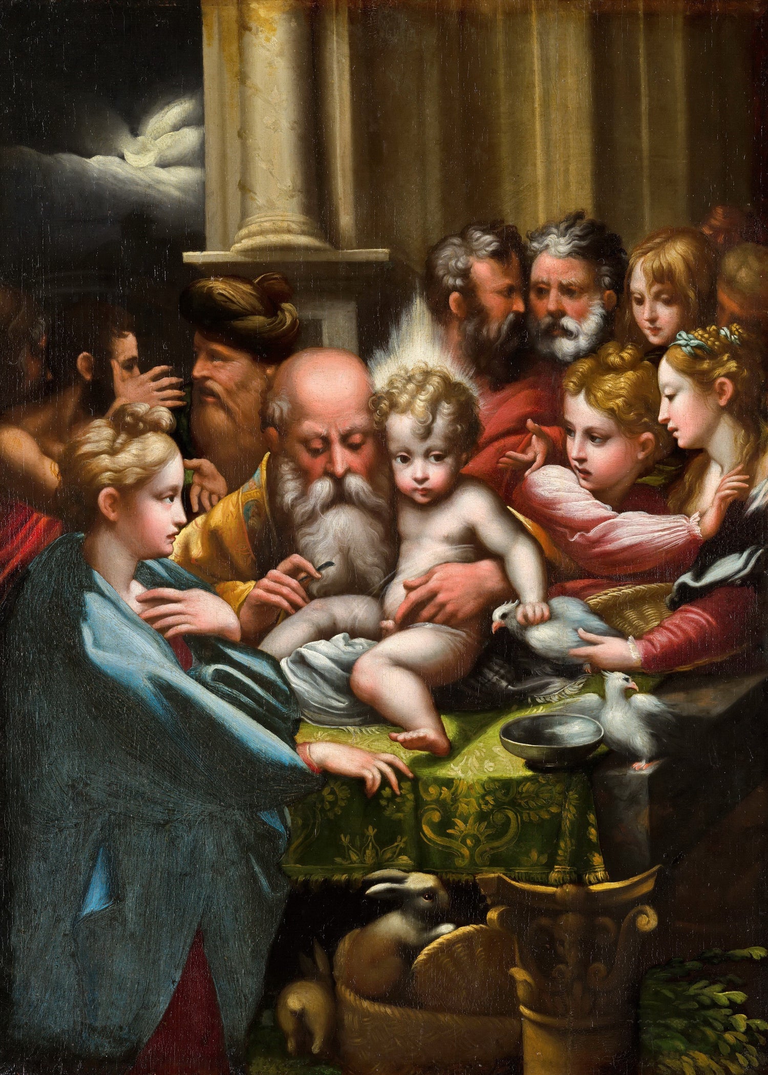 Parmigianino (after) - The Circumcision - Oil Painting Haven