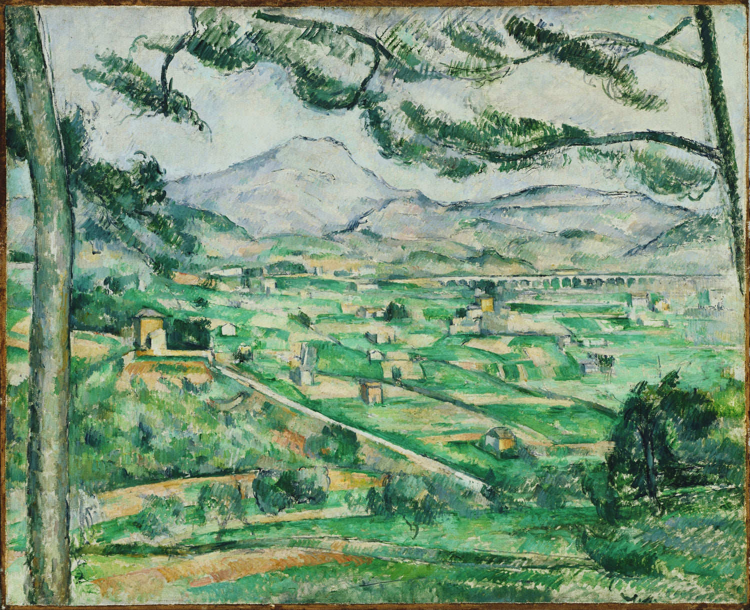 Paul Cézanne (1839–1906)-Mont Sainte-Victoire - Oil Painting Haven