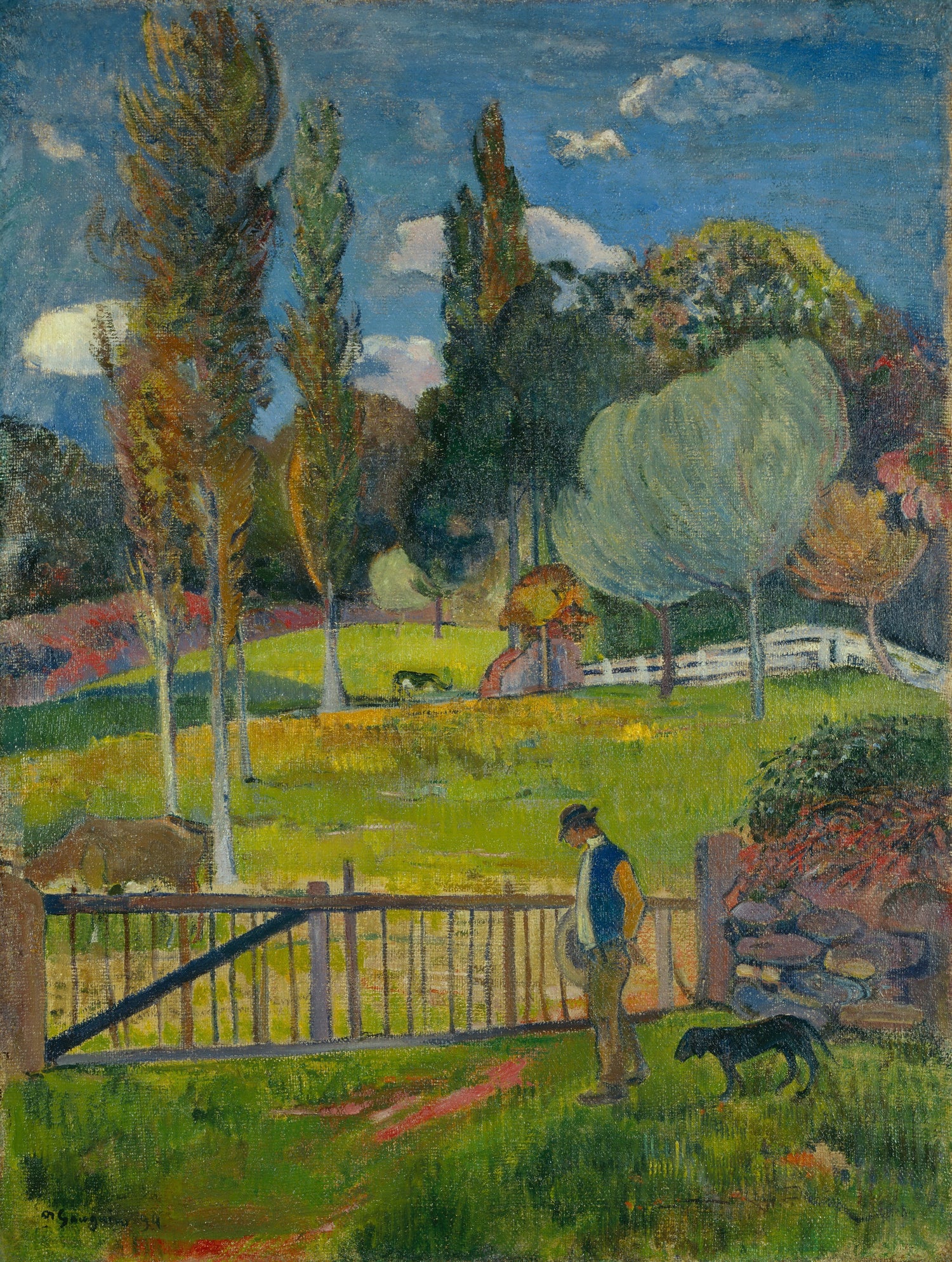 Paul Gauguin - Landscape, 1894 - Oil Painting Haven