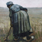 Peasant Woman Digging - Oil Painting Haven