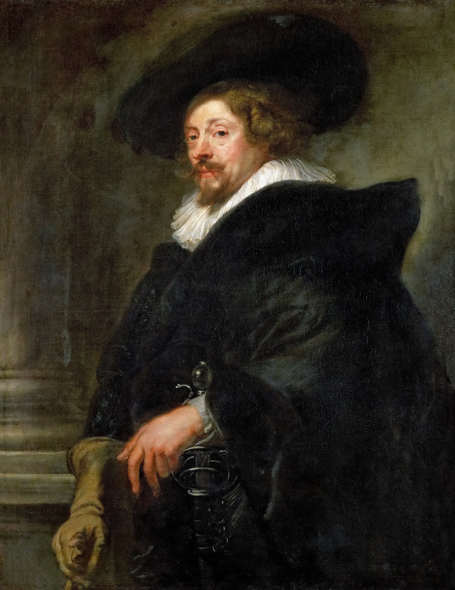 Peter Paul Rubens -- Self-portrait.jpeg - Oil Painting Haven