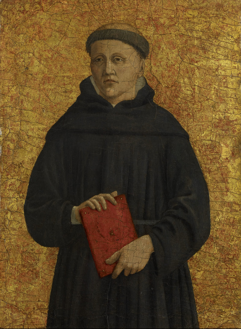 Piero della Francesca - Augustinian Friar, 1454-1469 - Oil Painting Haven Oil Painting Haven