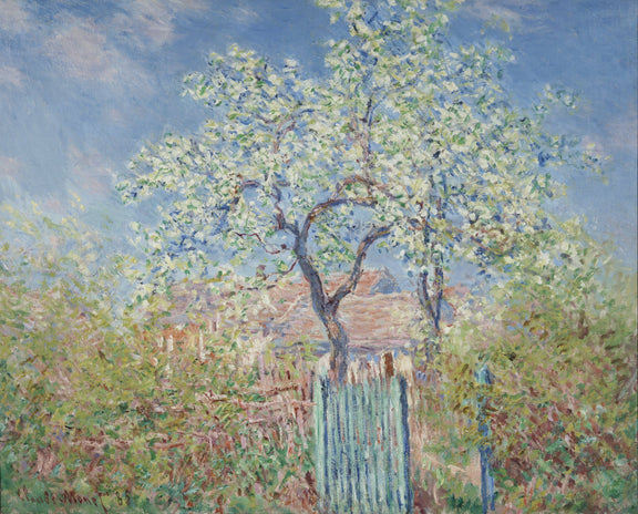 Poirier en fleurs, 1885 - Oil Painting Haven Oil Painting Haven