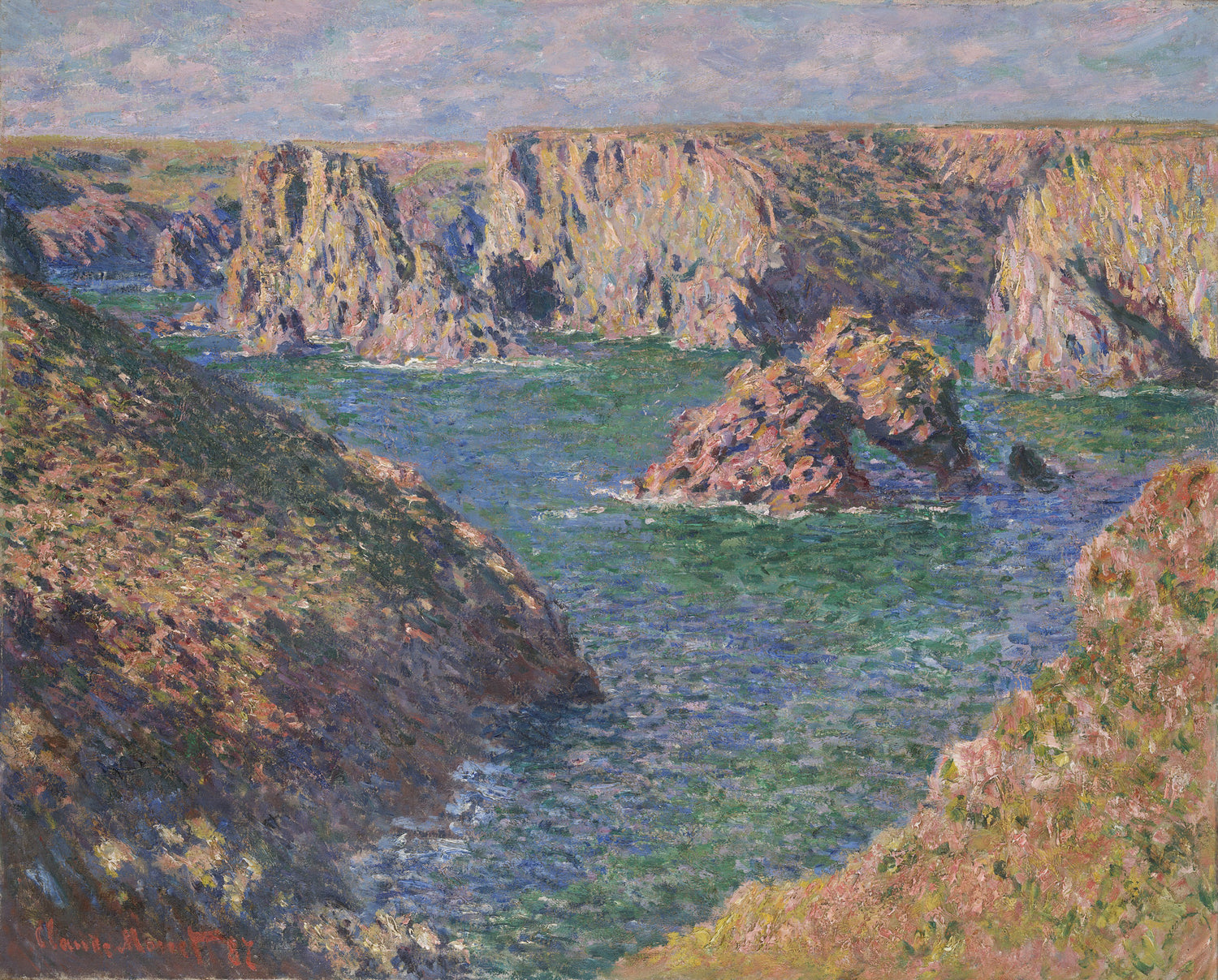 Port-Domois, 1886 - Oil Painting Haven