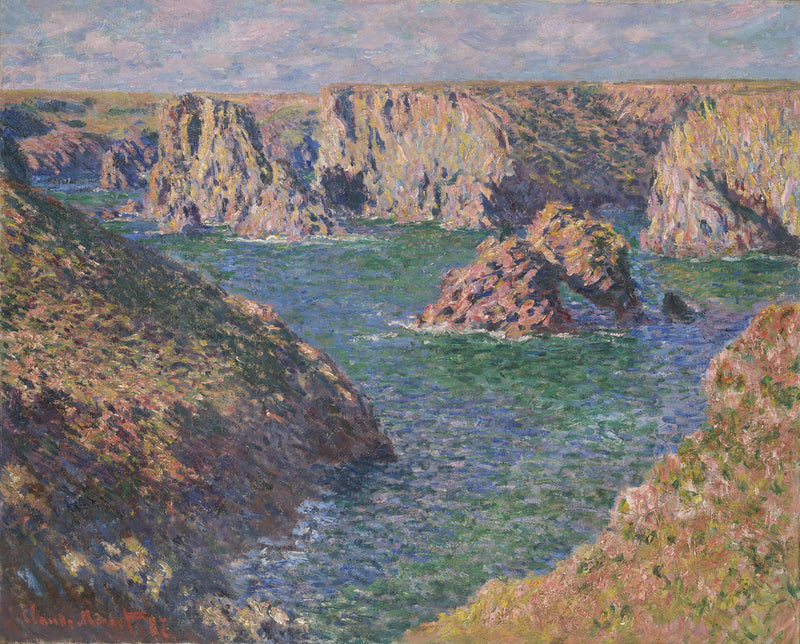 Port-Domois, 1886 - Oil Painting Haven Oil Painting Haven