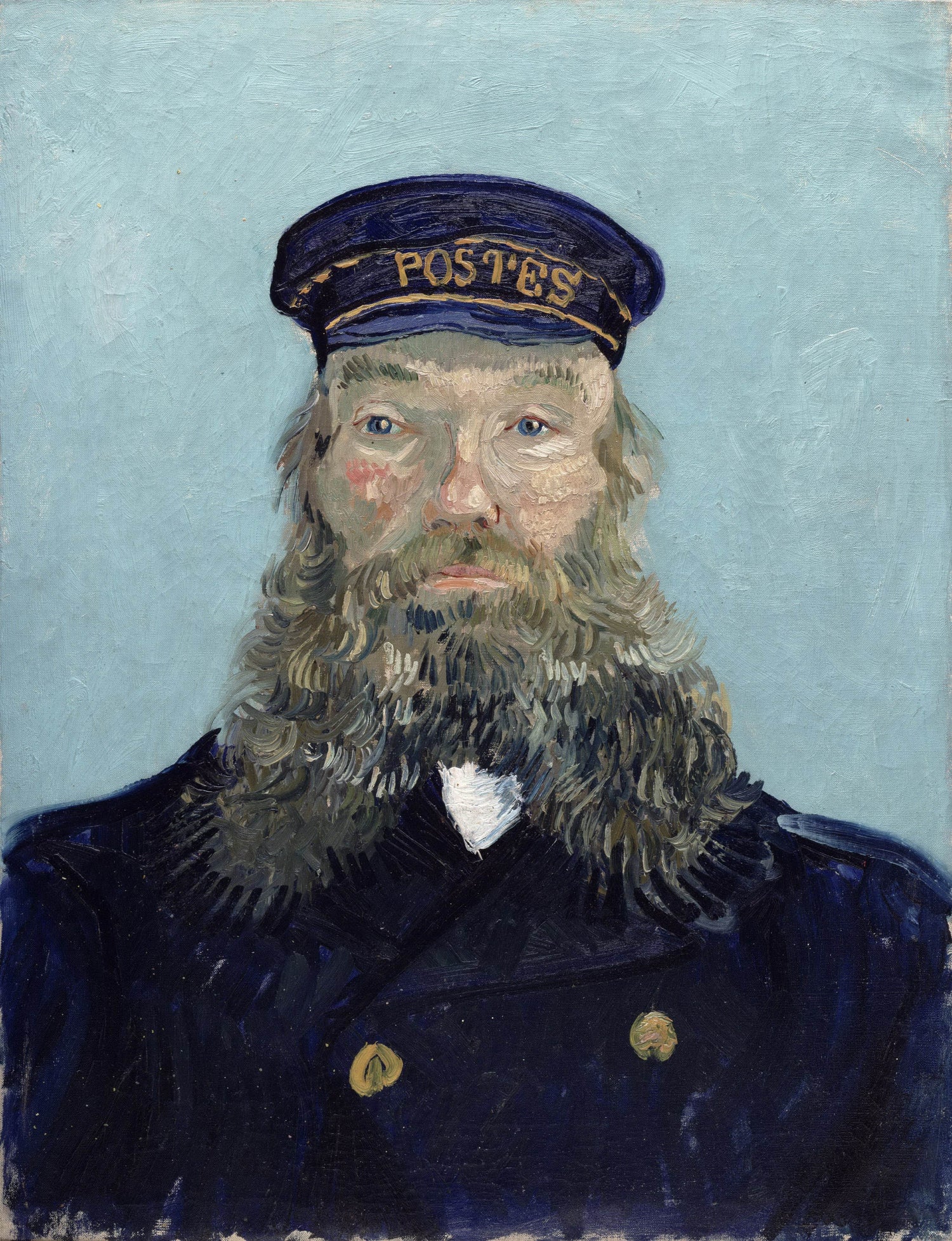 Portrait of the Postman Joseph Roulin4 - Oil Painting Haven