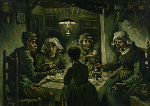 Potato eaters - Oil Painting Haven Oil Painting Haven