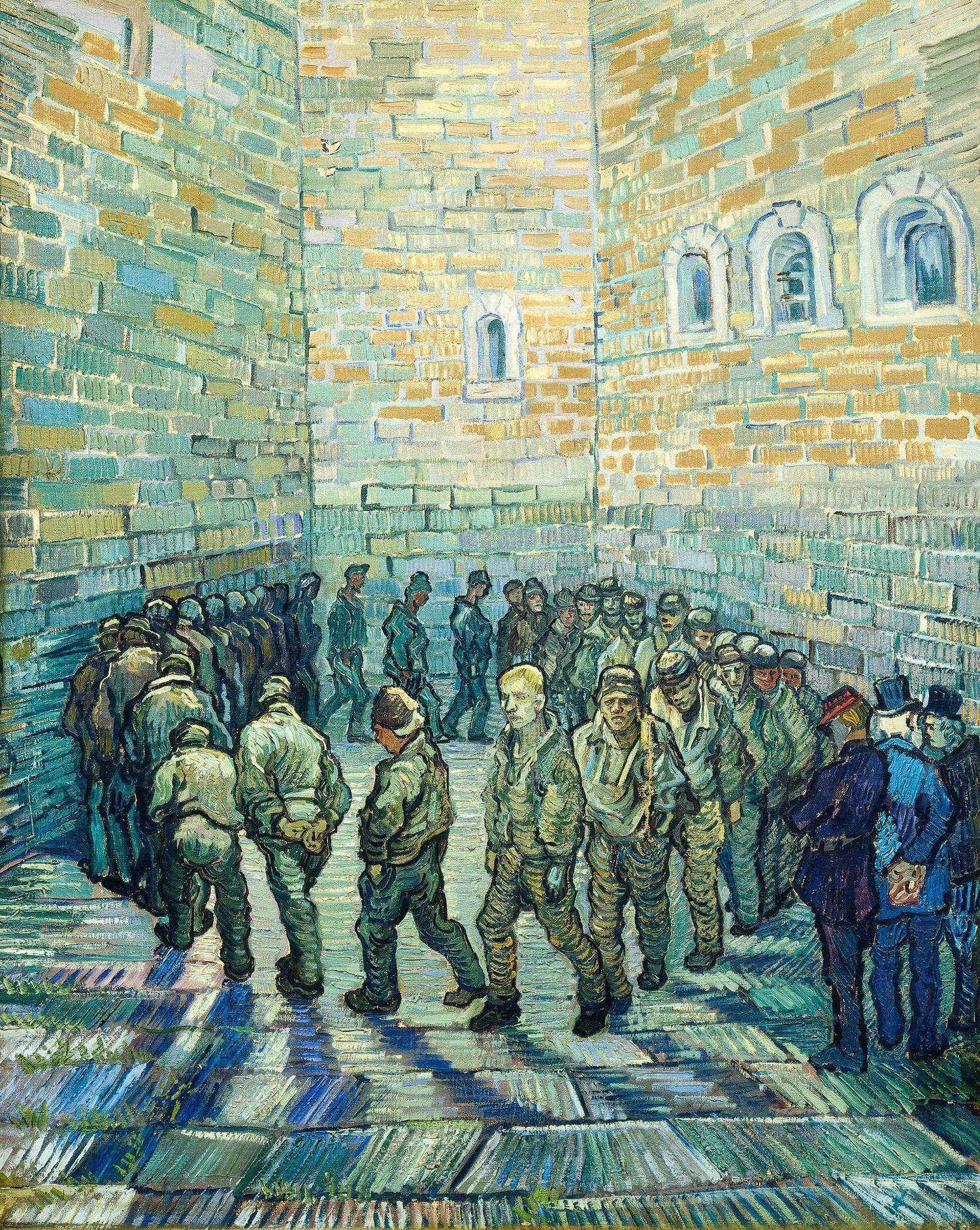 Prisoners Exercising (after Dore) - Oil Painting Haven