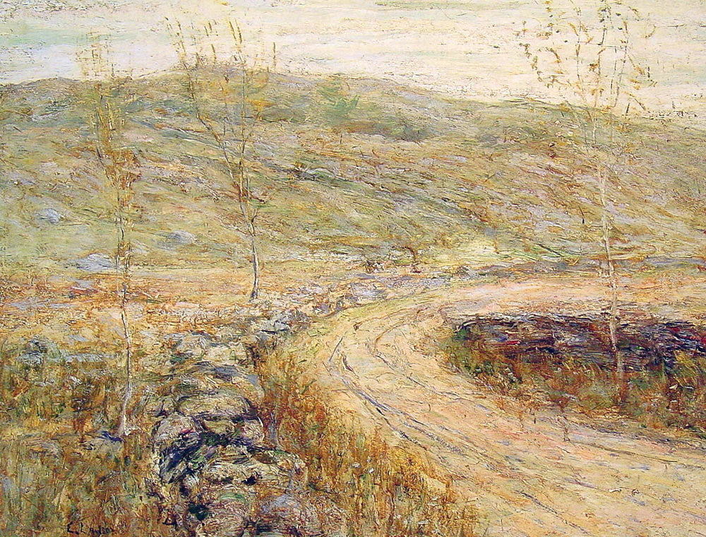 Road in Spring - Oil Painting Haven