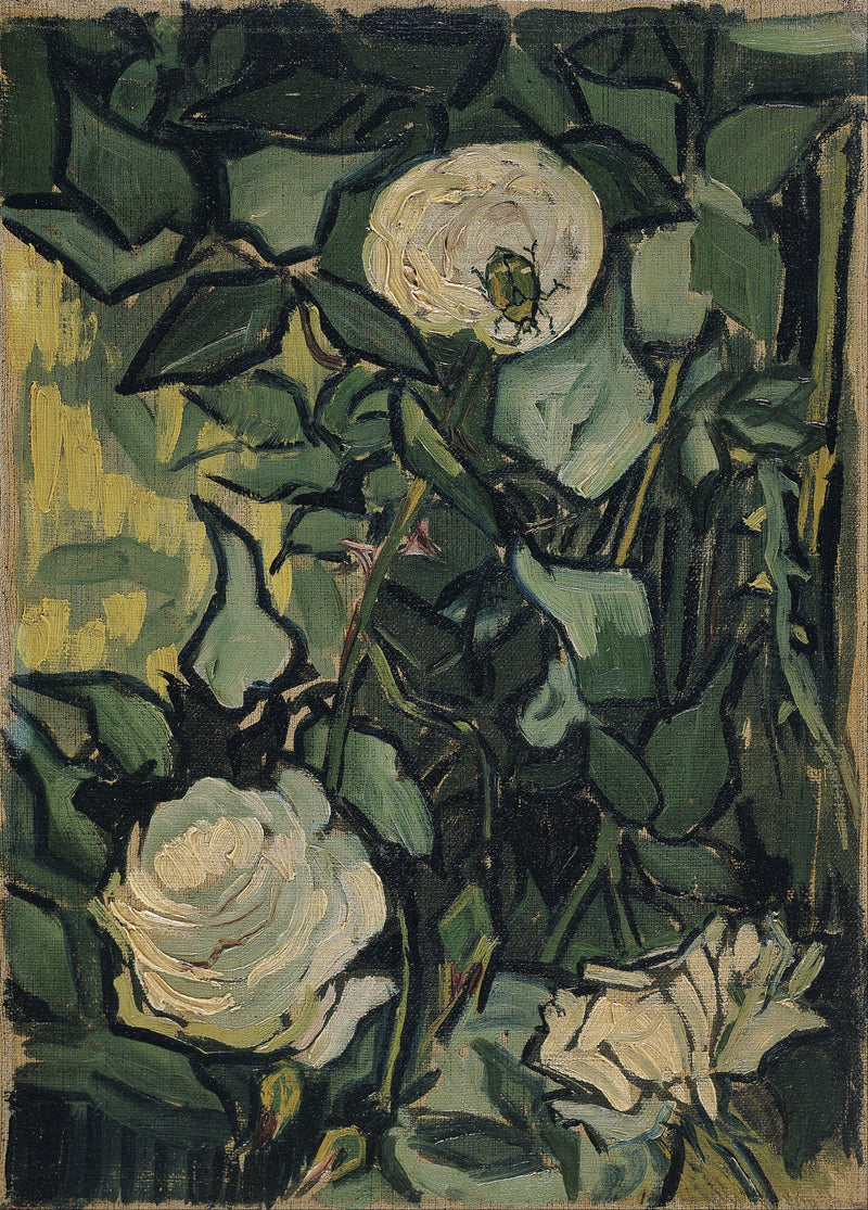 Roses (April 1890 - May 1890) - Oil Painting Haven Oil Painting Haven