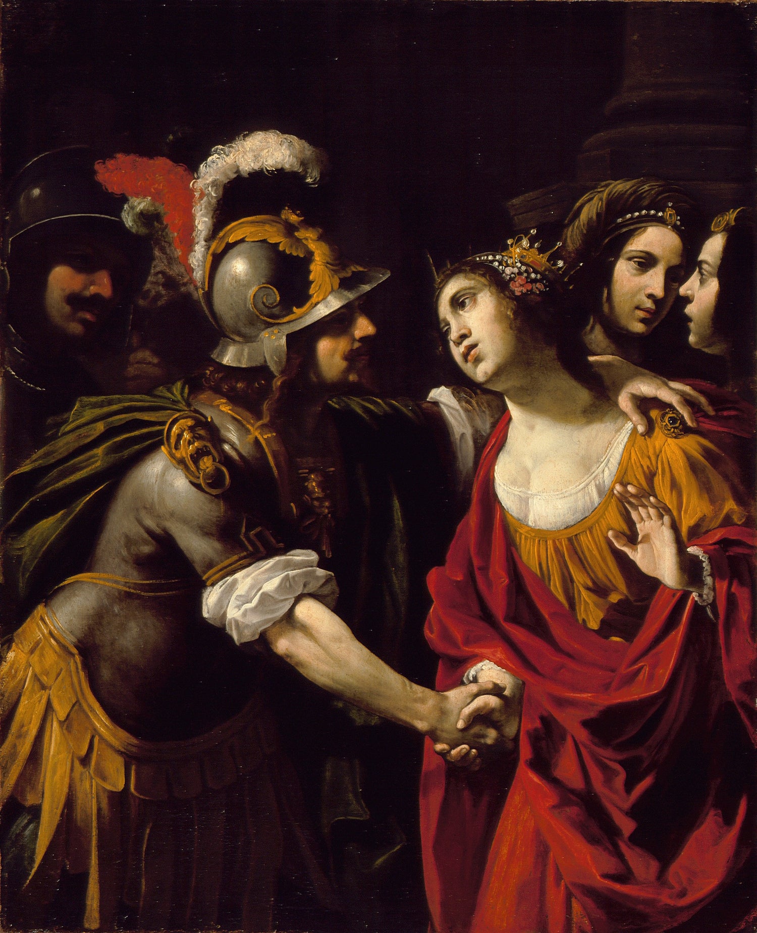 Rutilio Manetti - Dido and Aeneas - Oil Painting Haven