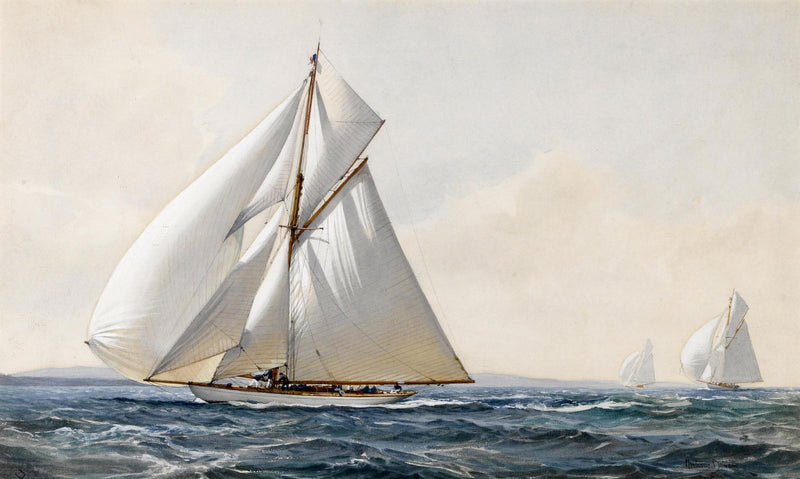 Sailing in the Breeze - Oil Painting Haven Oil Painting Haven