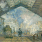 Saint-Lazare Station, 1877 - Oil Painting Haven