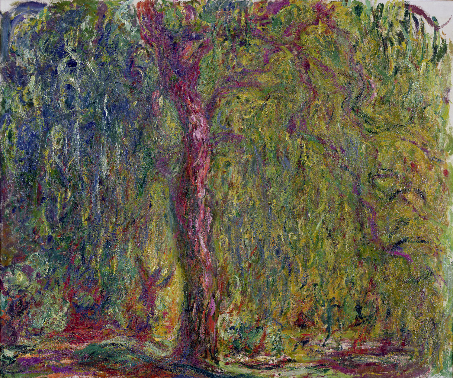 Saule pleureur 2, 1918-1919 - Oil Painting Haven