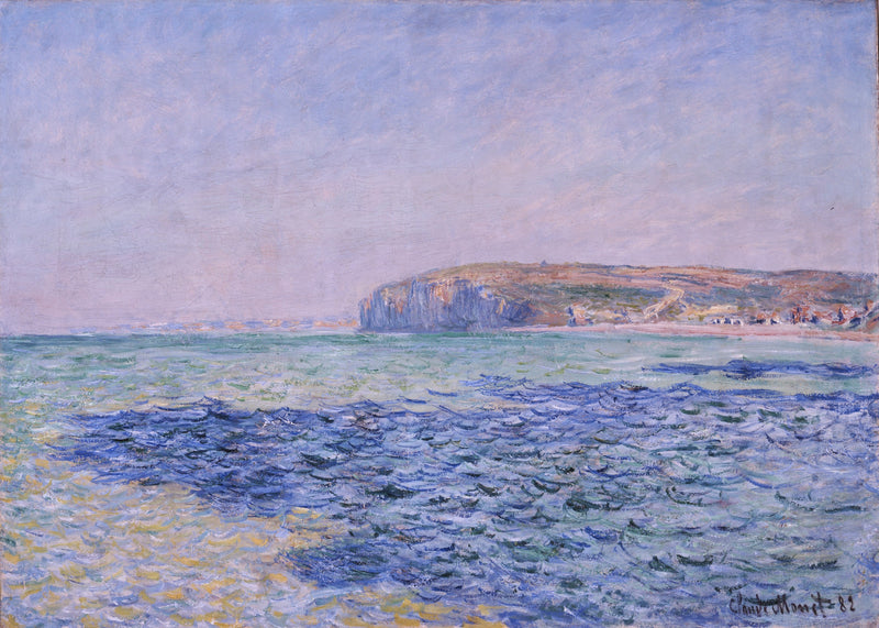 Shadows on the Sea at Pourville, 1882 - Oil Painting Haven Oil Painting Haven