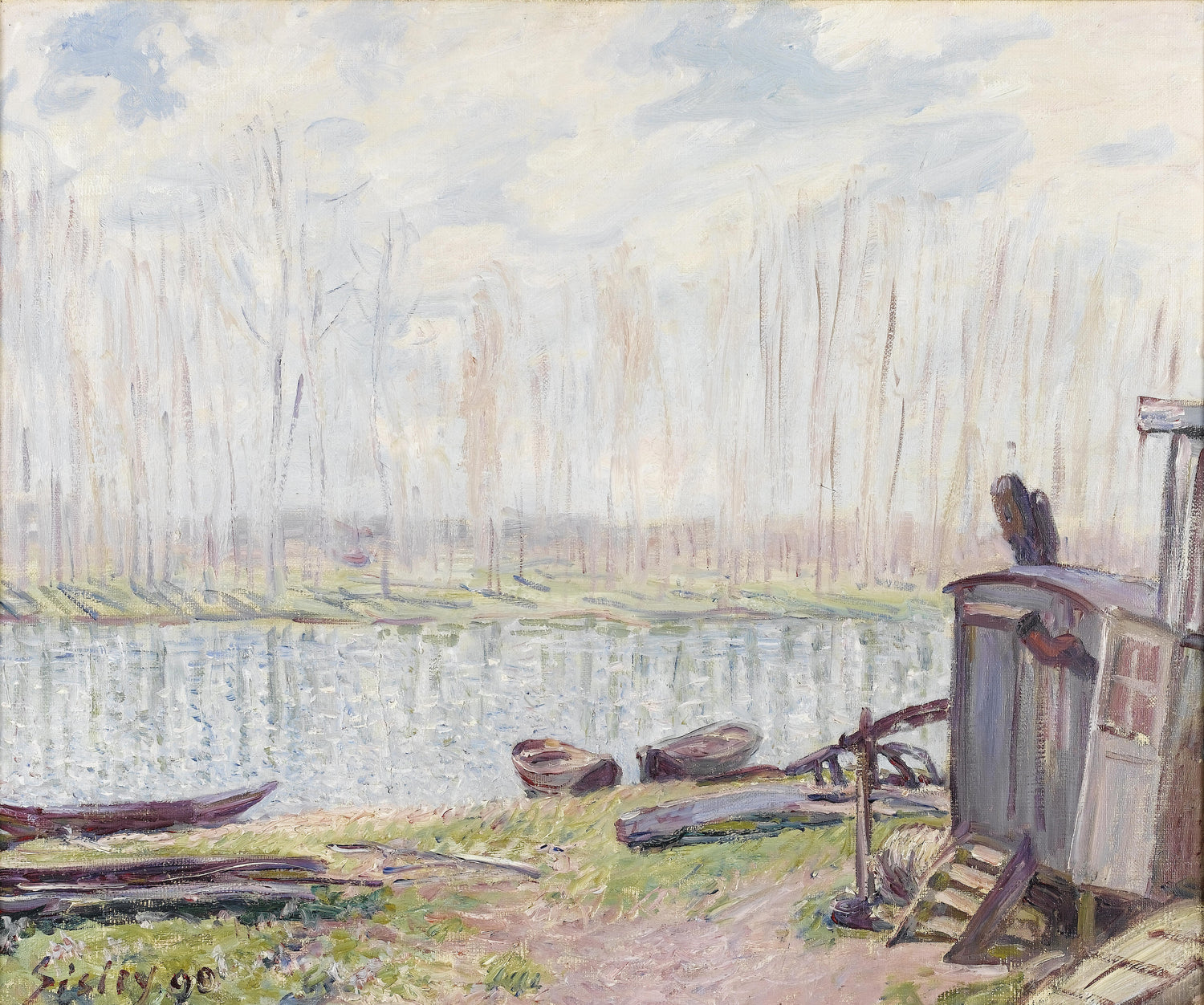 Sisley#0014 - Oil Painting Haven