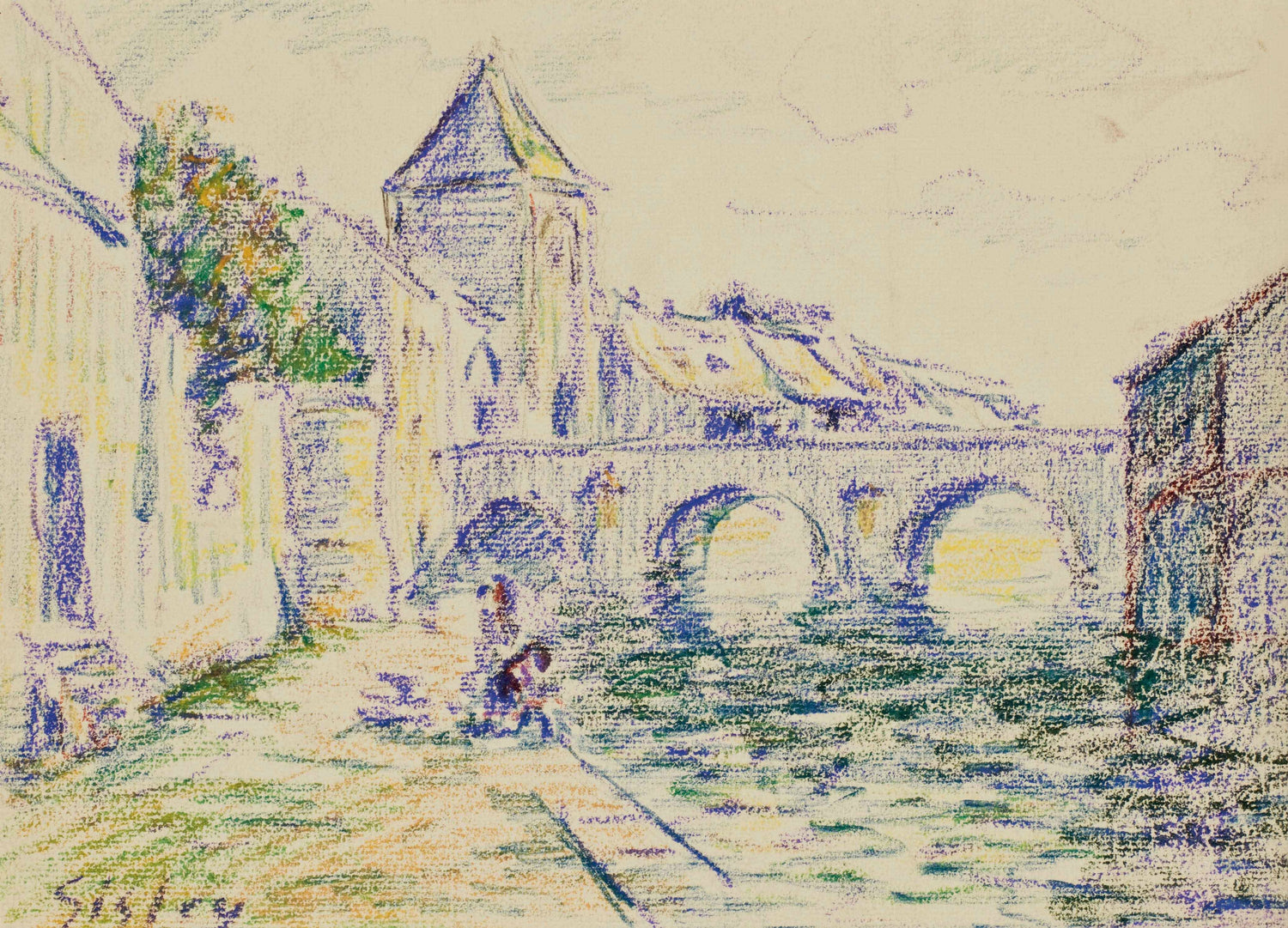 Sisley#0020 - Oil Painting Haven