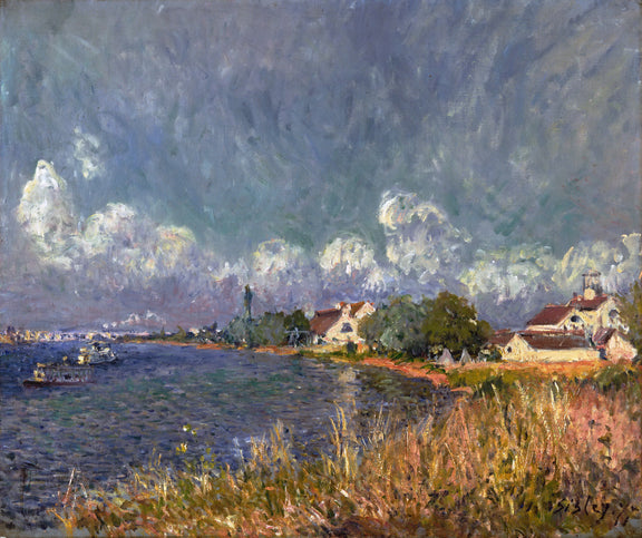 Sisley#0021 - Oil Painting Haven Oil Painting Haven