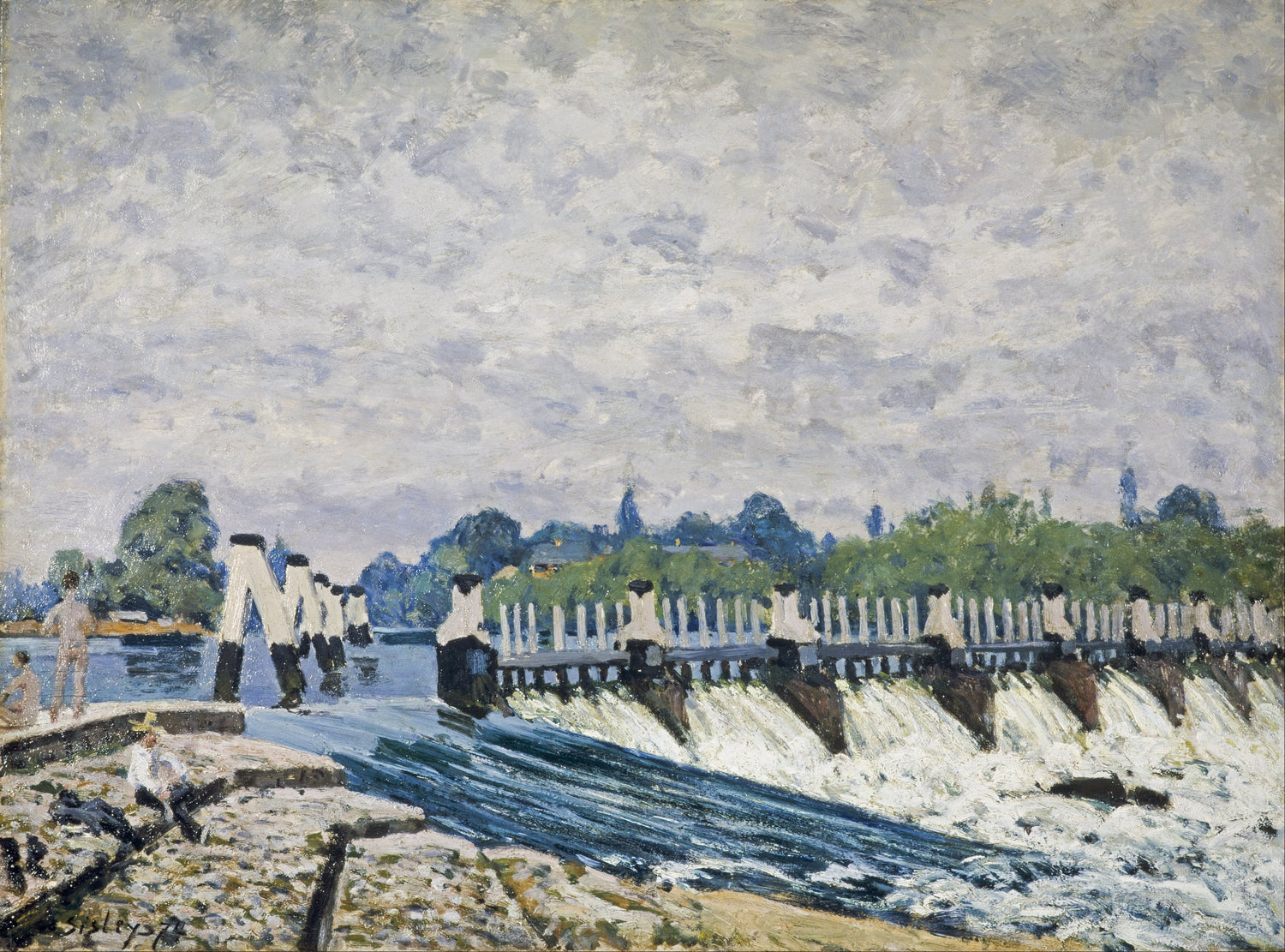 Sisley#0024 - Oil Painting Haven