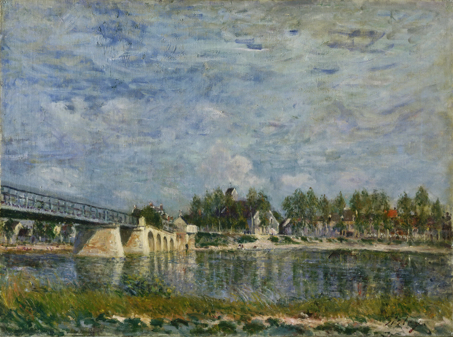 Sisley#0028 - Oil Painting Haven